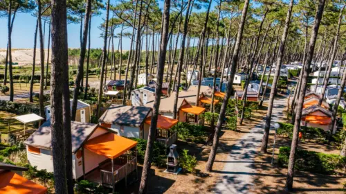Campsite Le Vieux Port - Messanges, Nouvelle-Aquitaine, Southern France