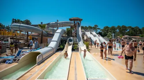 Campsite Le Vieux Port - Messanges, Nouvelle-Aquitaine, Southern France