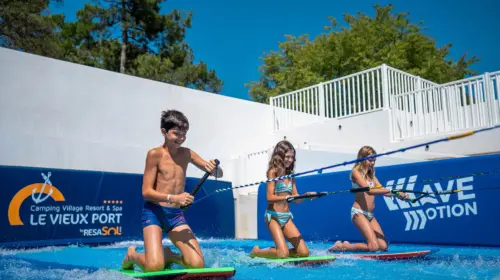 Campsite Le Vieux Port - Messanges, Nouvelle-Aquitaine, Southern France